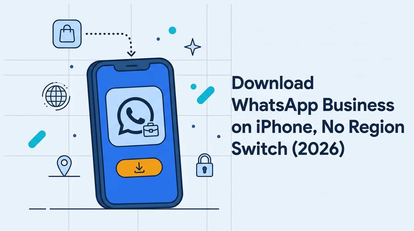 Descargar WhatsApp Business en iPhone en China (2026)